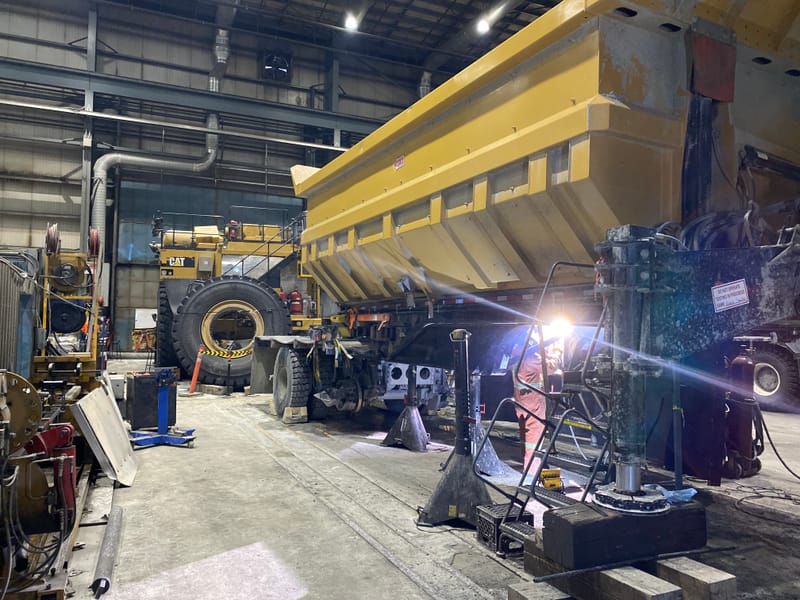 Heavy bin & hopper fabrication