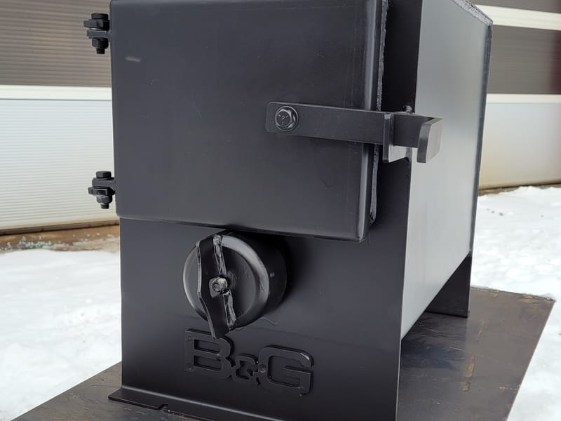 Custom steel enclosure